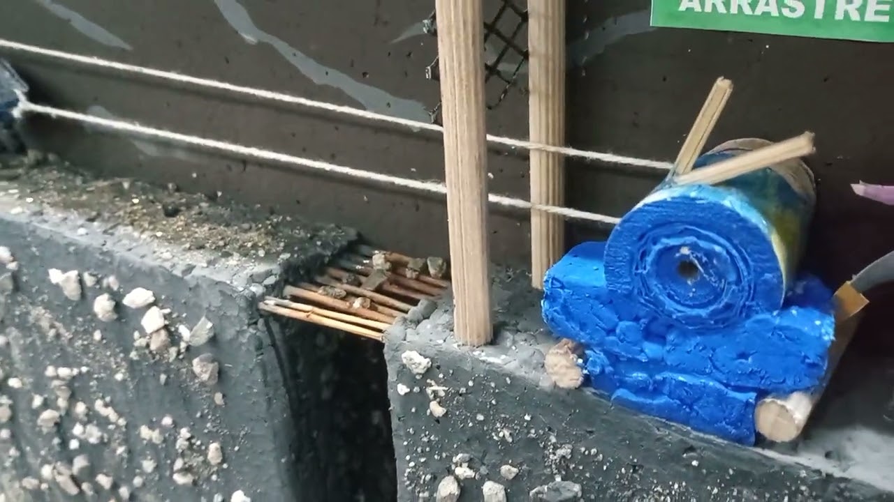 Maqueta corte y relleno ascendente