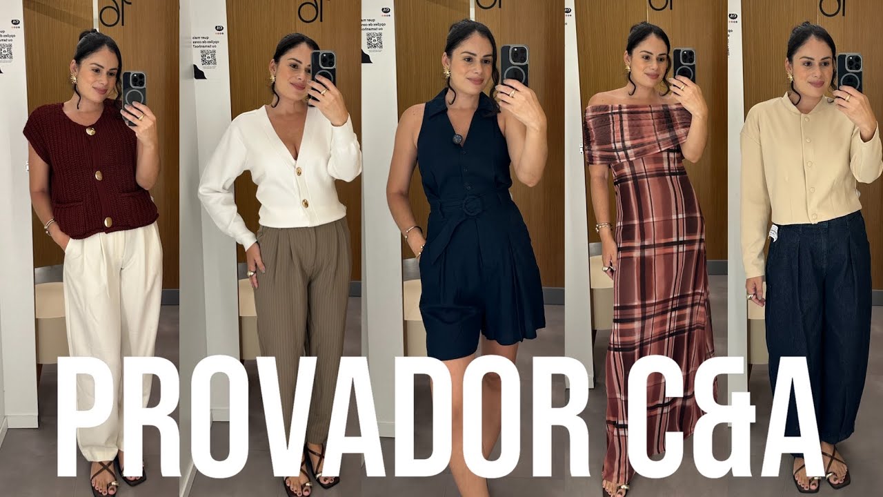 PROVADOR C&A | NOVIDADES OUTONO 25% off pelo link 