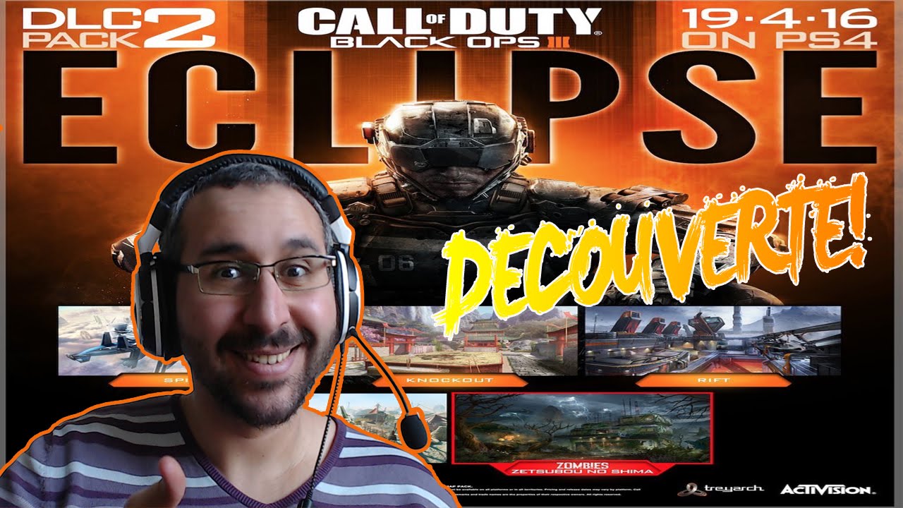 BLACK OPS 3 DLC #2 ECLIPSE | DÉCOUVERTE du MULTI en FACE LIVE Gameplay FR