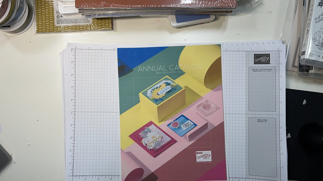 Stampin Up//2023-2024 Annual Catalog//Pre-Order//Sneak Peek//New Products//Reveal