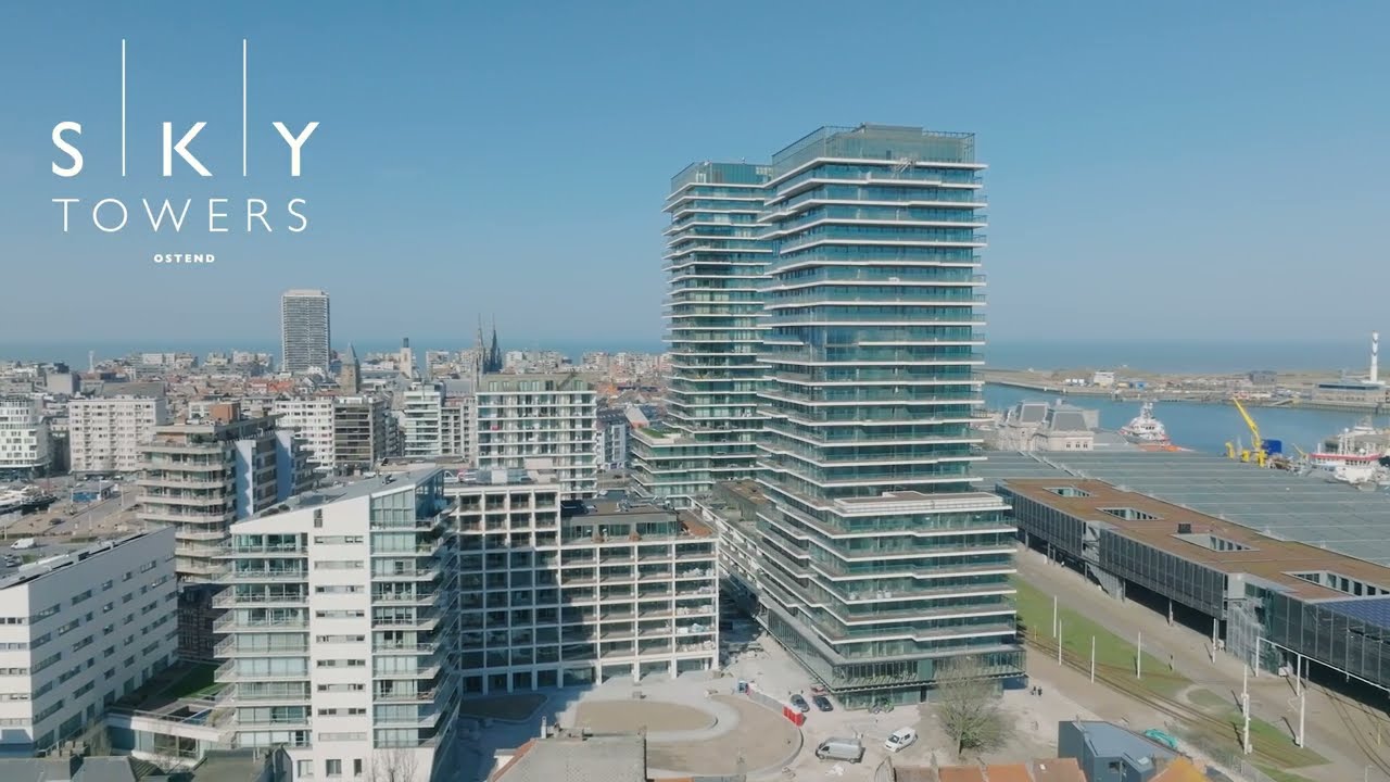 SKY Towers Oostende - Dronebeelden maart 2025