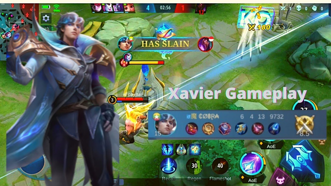Xavier (mage) Gameplay