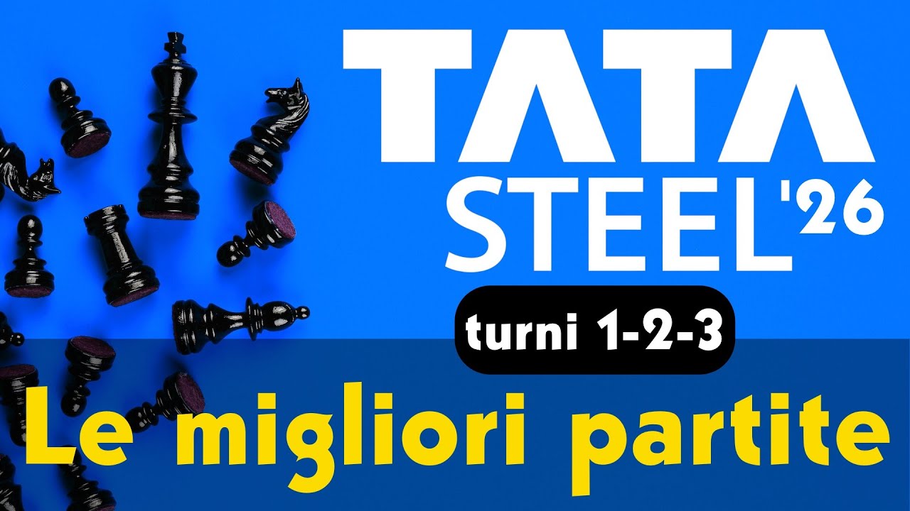 Tata Steel Tournament 2026 - Le migliori partite - parte 1