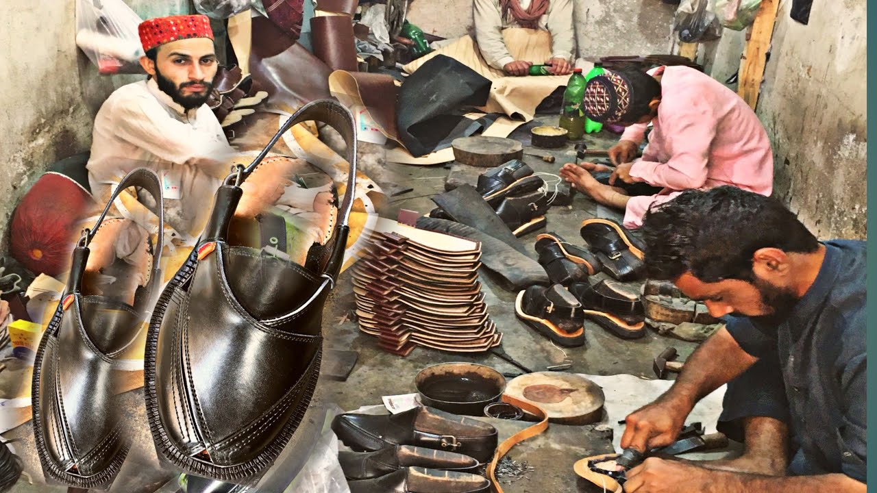 15 To  20 Years Children Making Men Shoes | Handmade shoes | Norozi Chappal