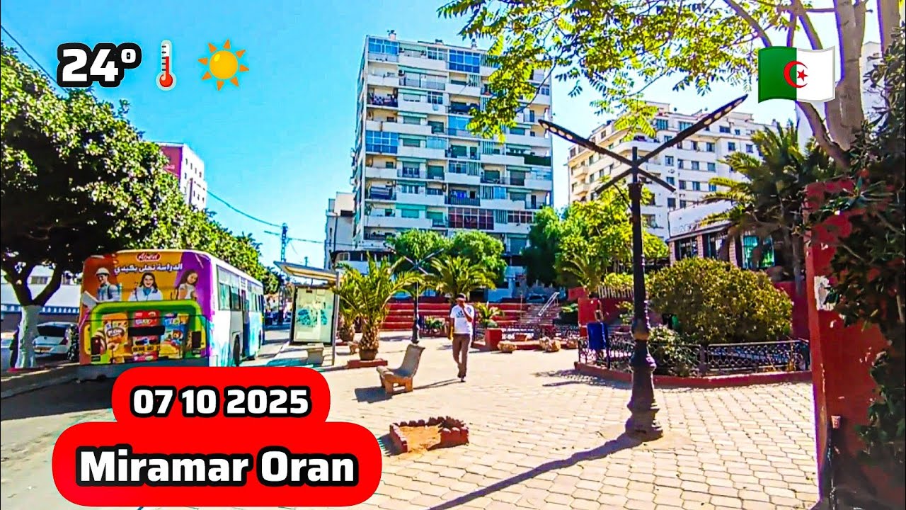 Miramar Oran sous un beau soleil ☀️