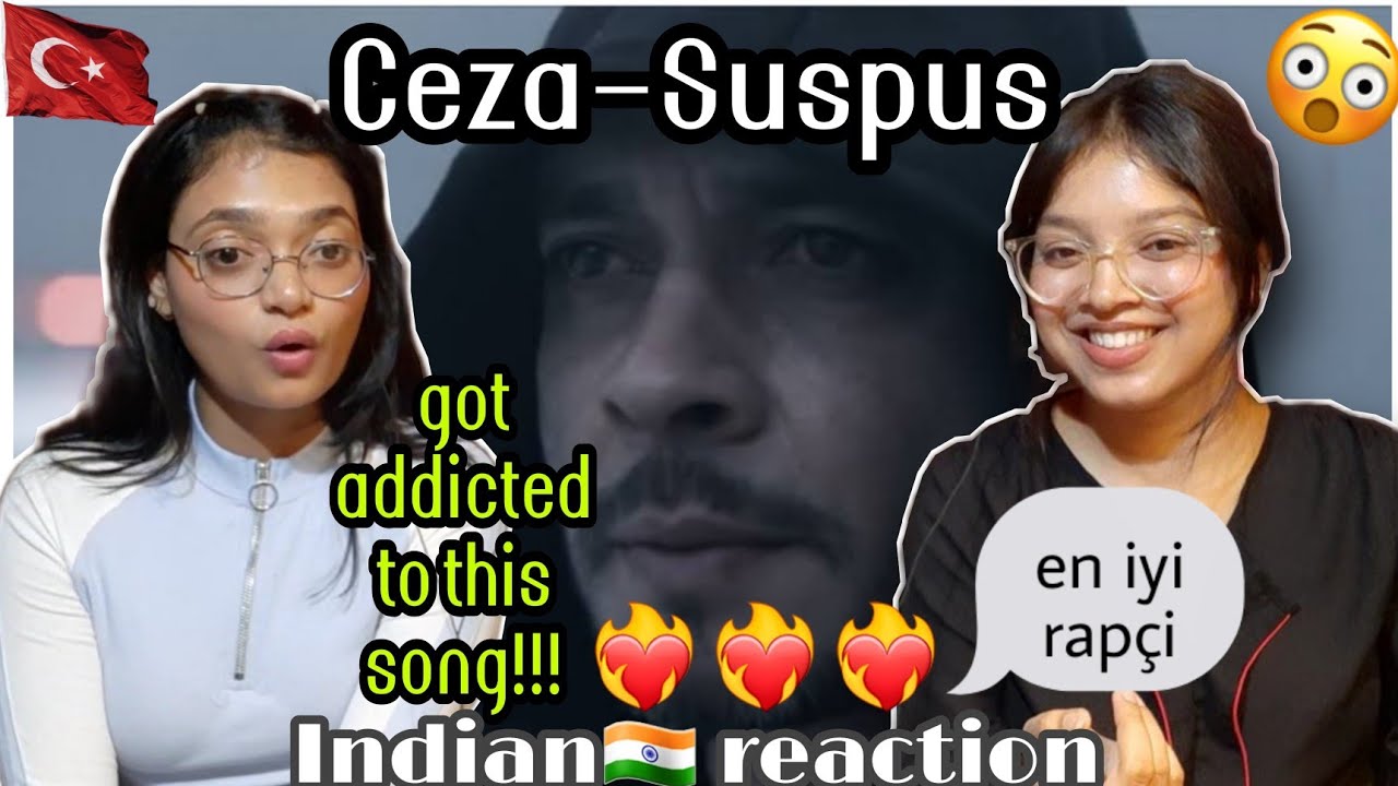 Indian🇮🇳 reaction//Ceza-Suspus//en iyi rapçi||[Eng-turk]||#turkishrap #ceza #suspus #reaction