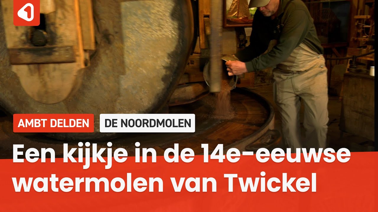 Een kijkje in de 14e-eeuwse watermolen van Twickel