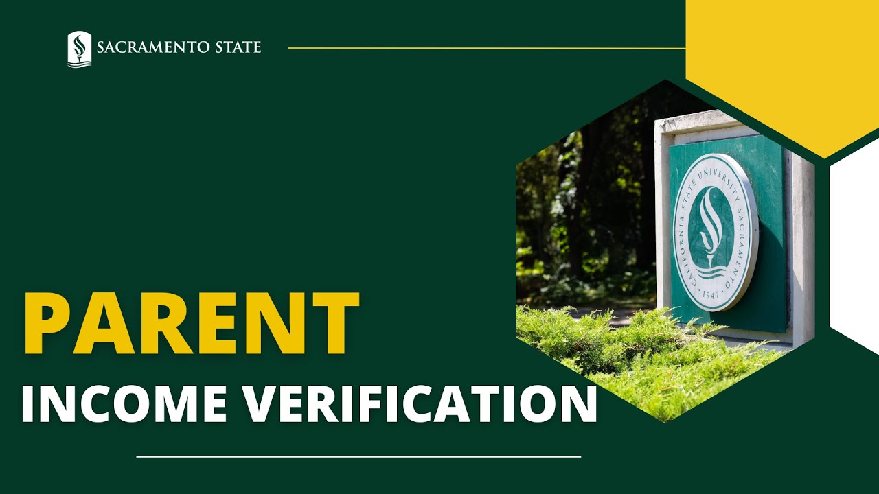 How To Complete: Parent Income Verification Form