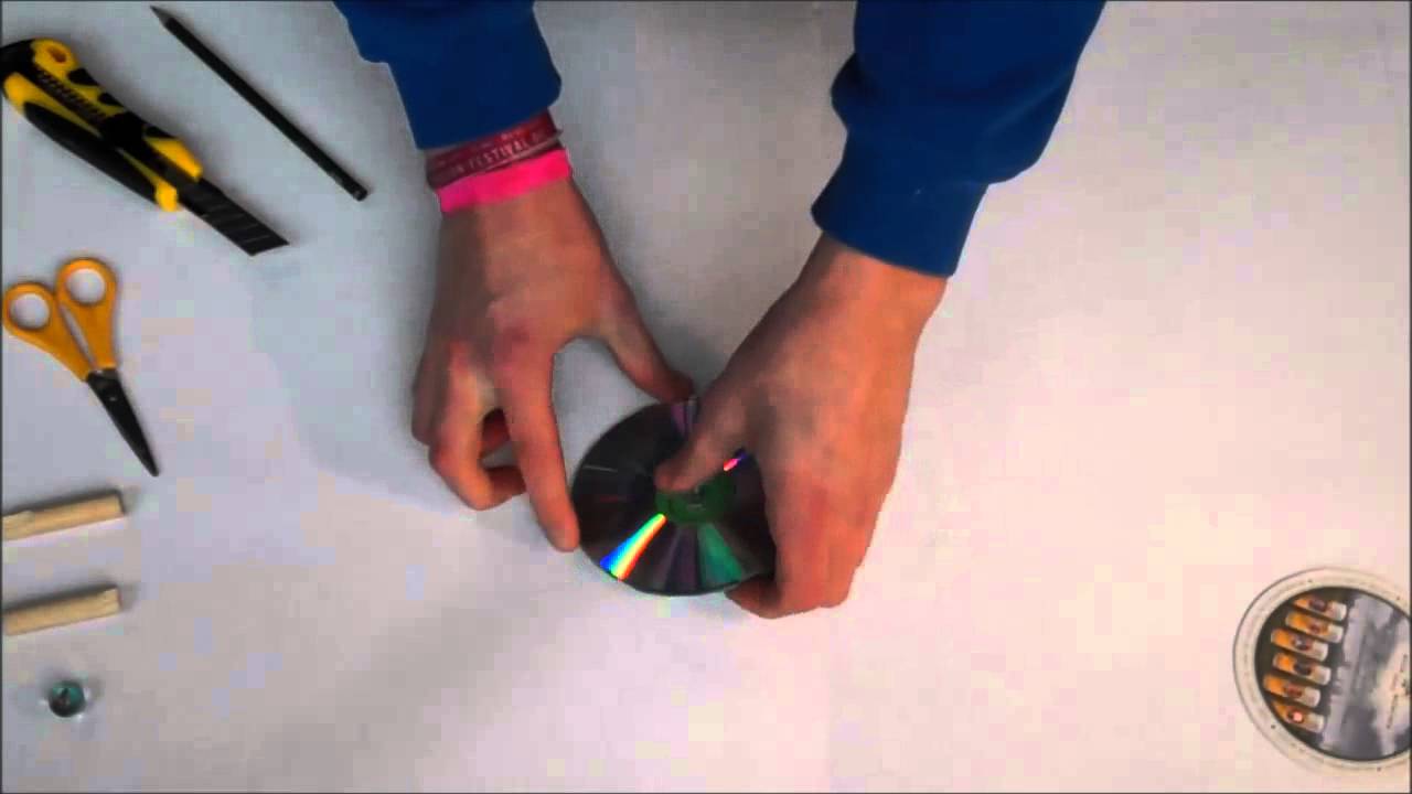 2013 Bastelvideo: CD- und Bierdeckel-Kreisel