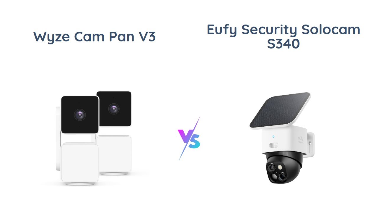 🔥 Wyze Cam Pan v3 vs eufy SoloCam S340 🔥 Which is the Best Security Camera? 🤔