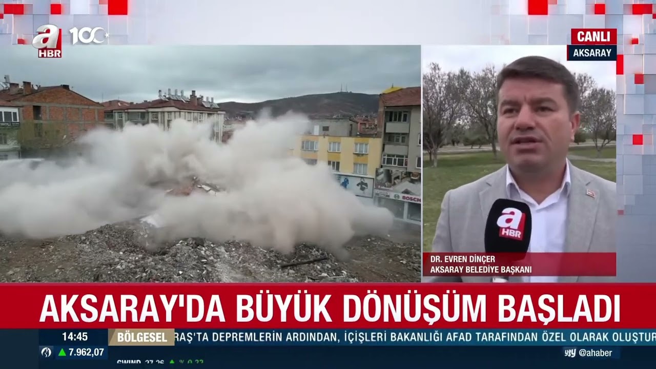 Canlı Yayın 📡 A Haber #aksaray