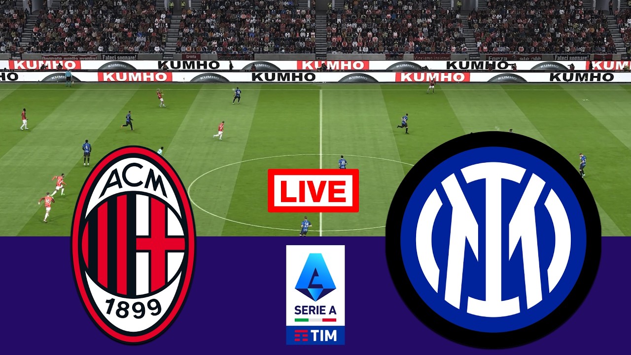 🔴 In Diretta : AC Milan vs Inter | Serie A 2025/26 | Streaming completo della partita