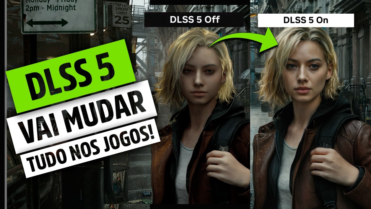 DLSS 5 ANUNCIADO! TODAS AS NOVIDADES DESSA NOVA TECNOLOGIA PARA AS PLACAS DA NVIDIA