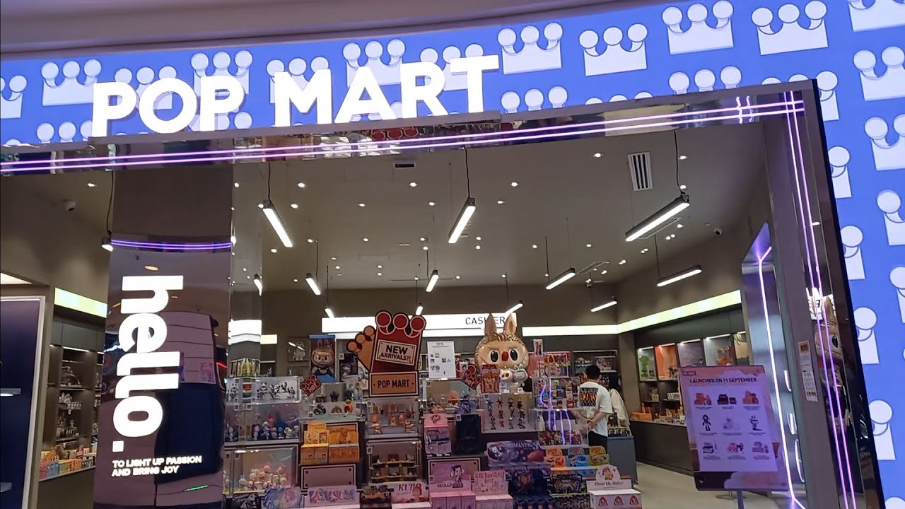 Pop Mart at Chatswood Westfield Mall in Sydney Australia