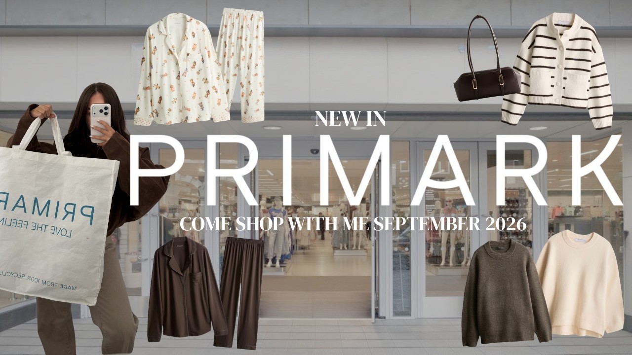 NOWOŚCI W PRIMARK WRZESIEŃ 2026 ZAKUPY ZE MNĄ🍂 dzianiny, komplety, piżamy + akcesoria