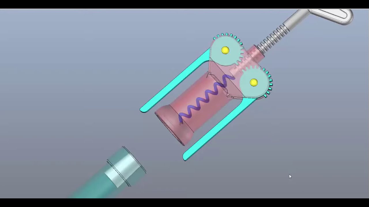 Corkscrew  animation