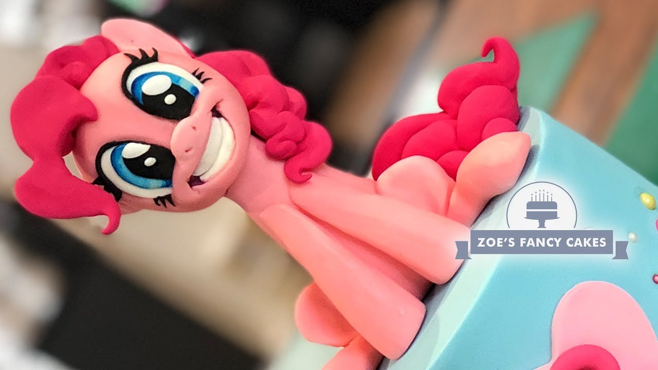 My little pony cake topper Pinkie Pie