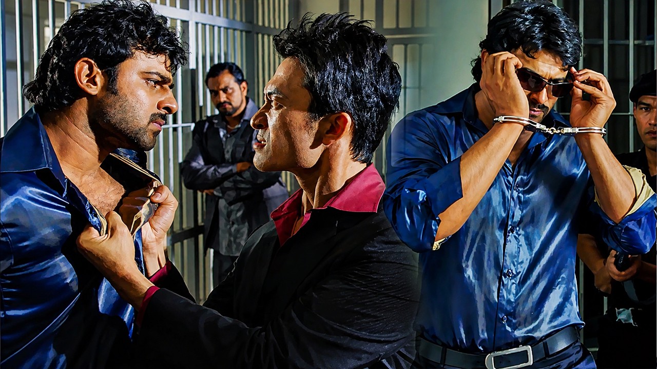 Prabhas Escaping From Police 🔥 | Billa Movie Action Scene | Telugu Movie Scenes | iDream Mahbubnagar