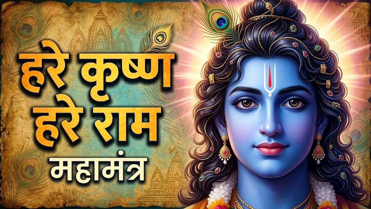 Hare Krishna Hare Rama Mantra | Madhuram Mashup | Mahamantra Chanting | Peaceful Krishna Bhajan