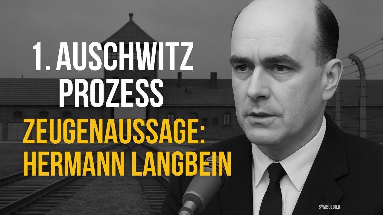 Frankfurter Auschwitz-Prozess: Hermann Langbein als Zeuge (Überlebender)
