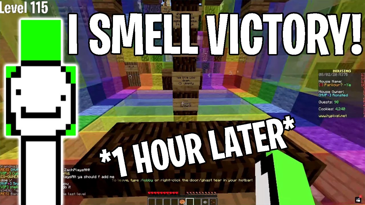 Dream Beats an Insanely Hard Parkour Map