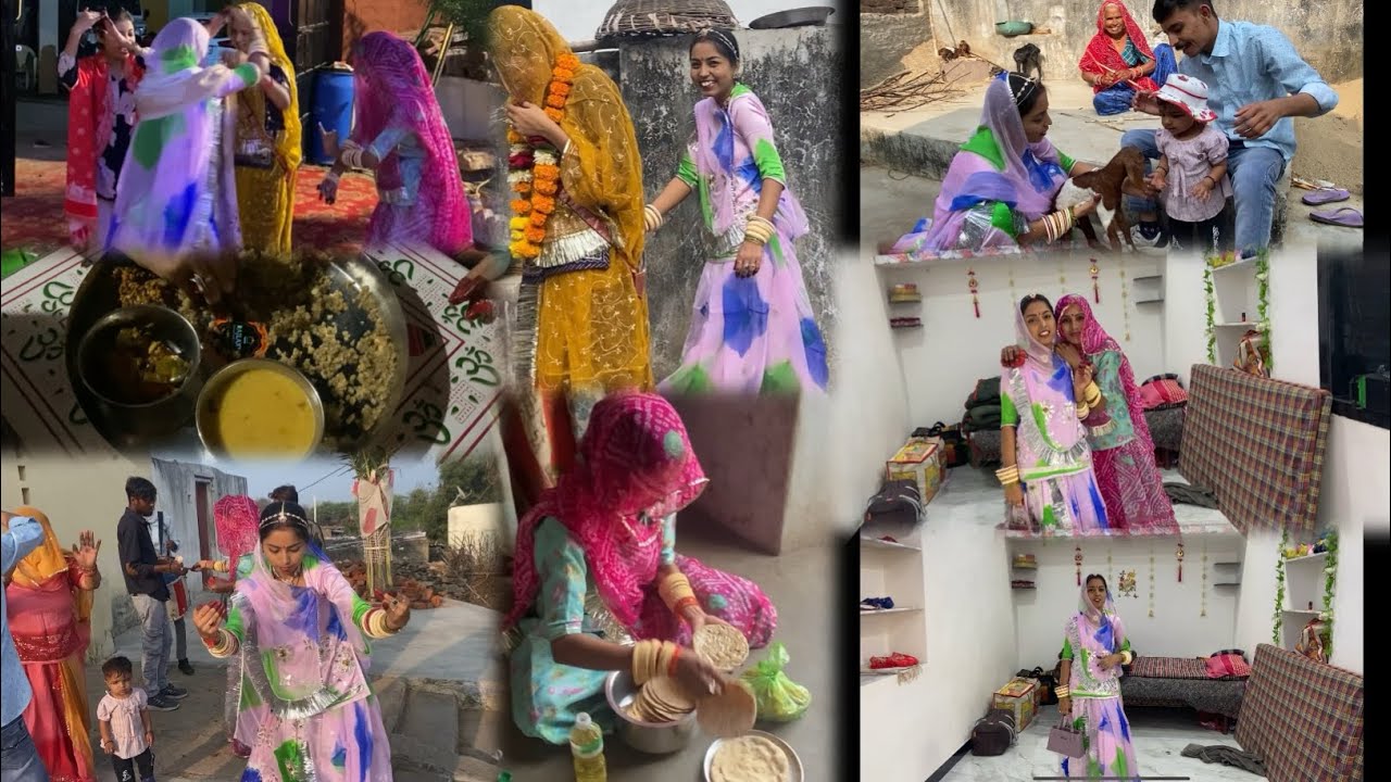 Rajputi rituals ⚜️bheru pujan karne gye mewad ||ghar aake kiya khub dance 💃 testy bandola khaya 😋