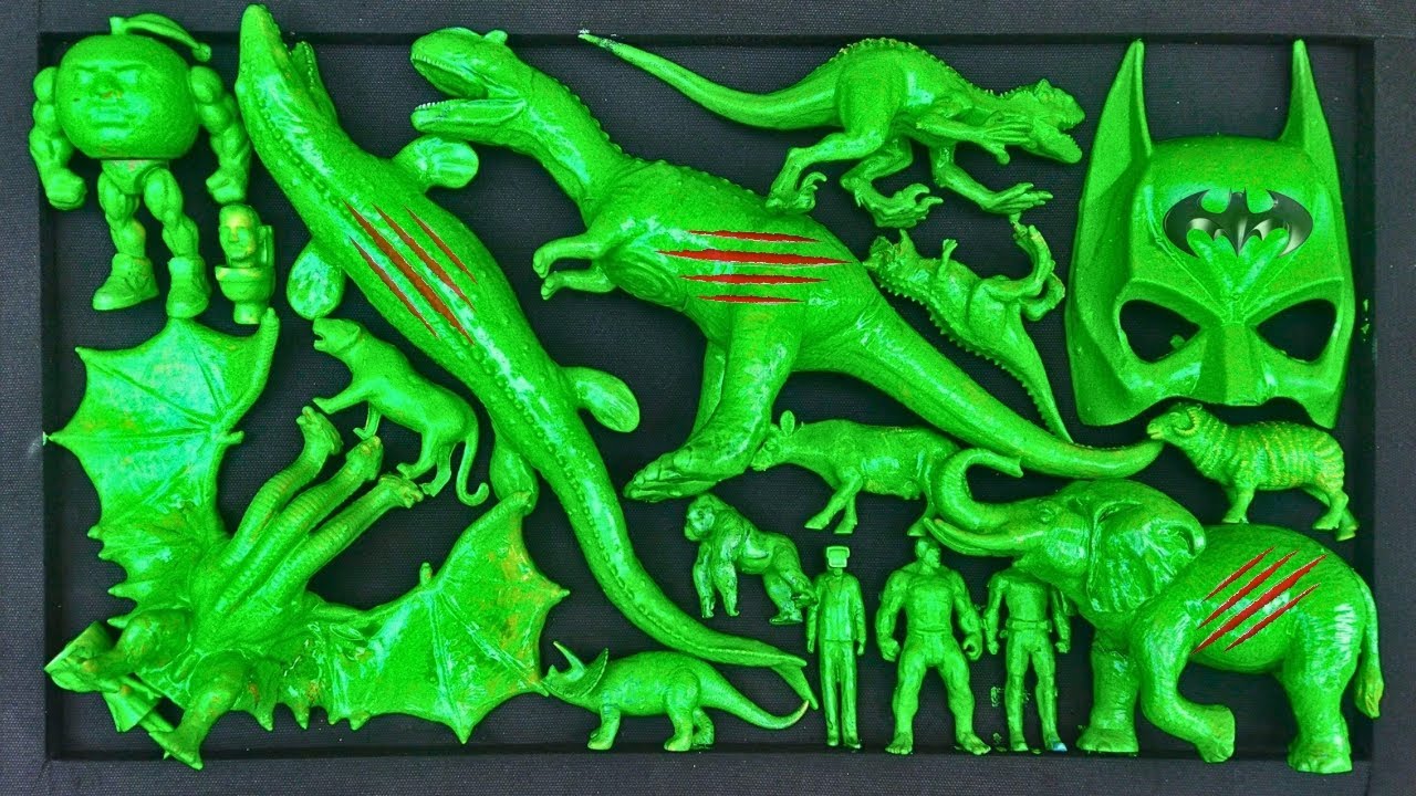 Dinosaurus Jurassic World Dominion: T-rex/Brachiosaurus/Skibidi/Spider-Man/KingKong/Tung Tung Sahur