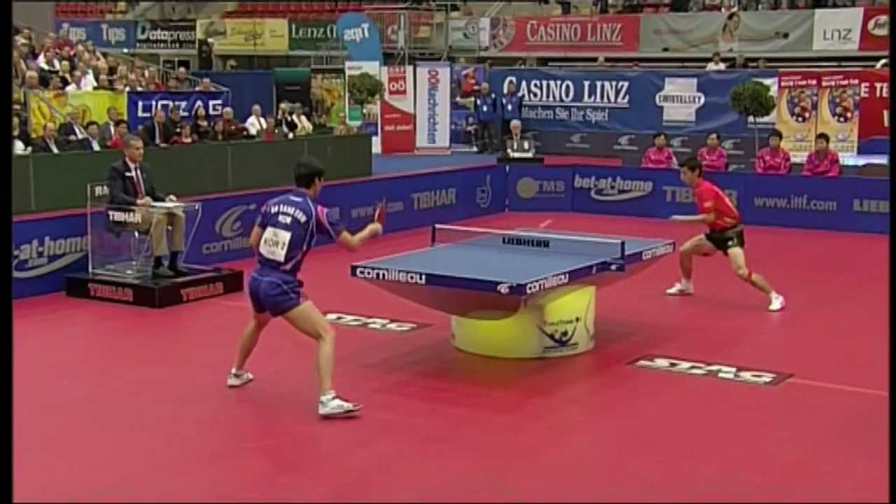 2009 World Team Cup: Zhang Jike - Oh Sang Eun (full match|short form)