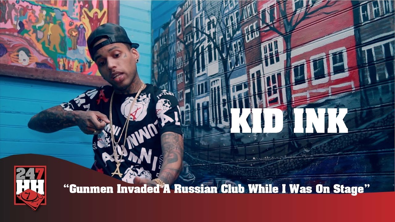 Kid Ink - Gunmen Invade Russian Club (247HH Wild Tour Stories)