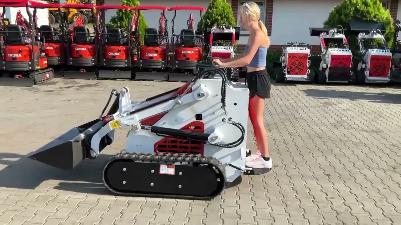 Smykový mini nakladač CRONA HN380, mini skid steer loader