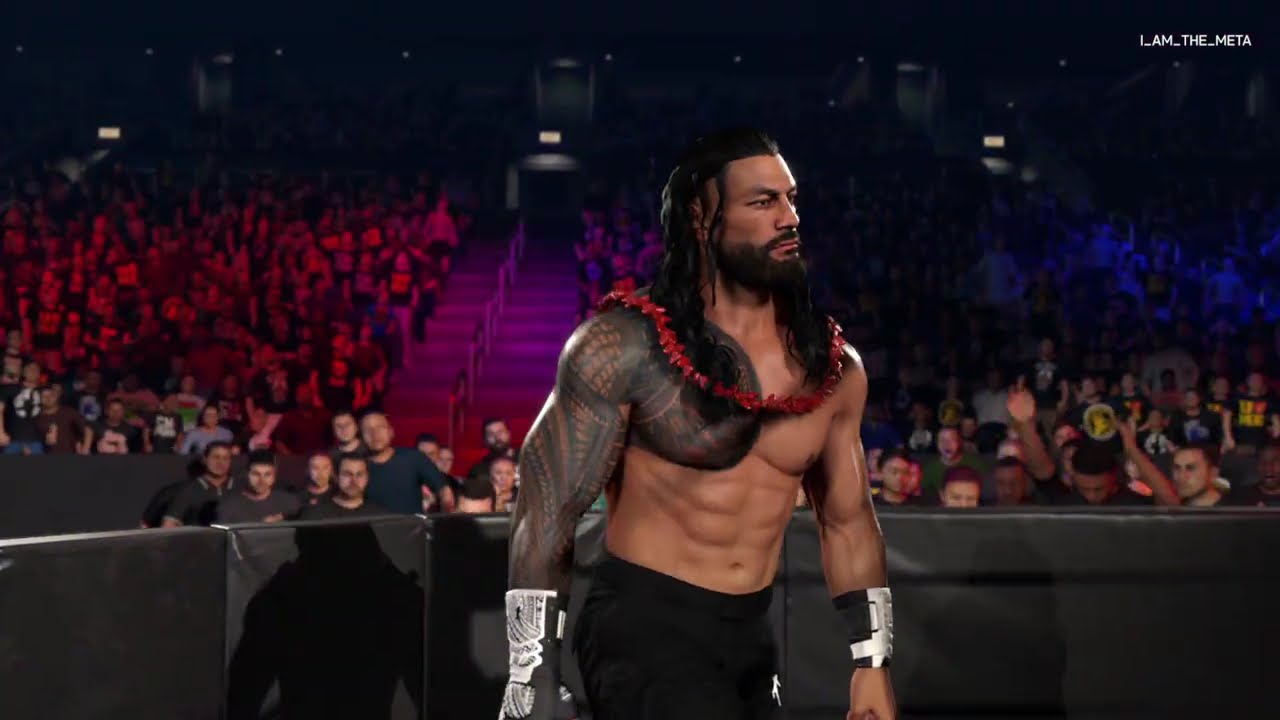 Полный матч WWE 2K26 - Роман Рейнс против Батисты: Raw, 12 мая 2014 года