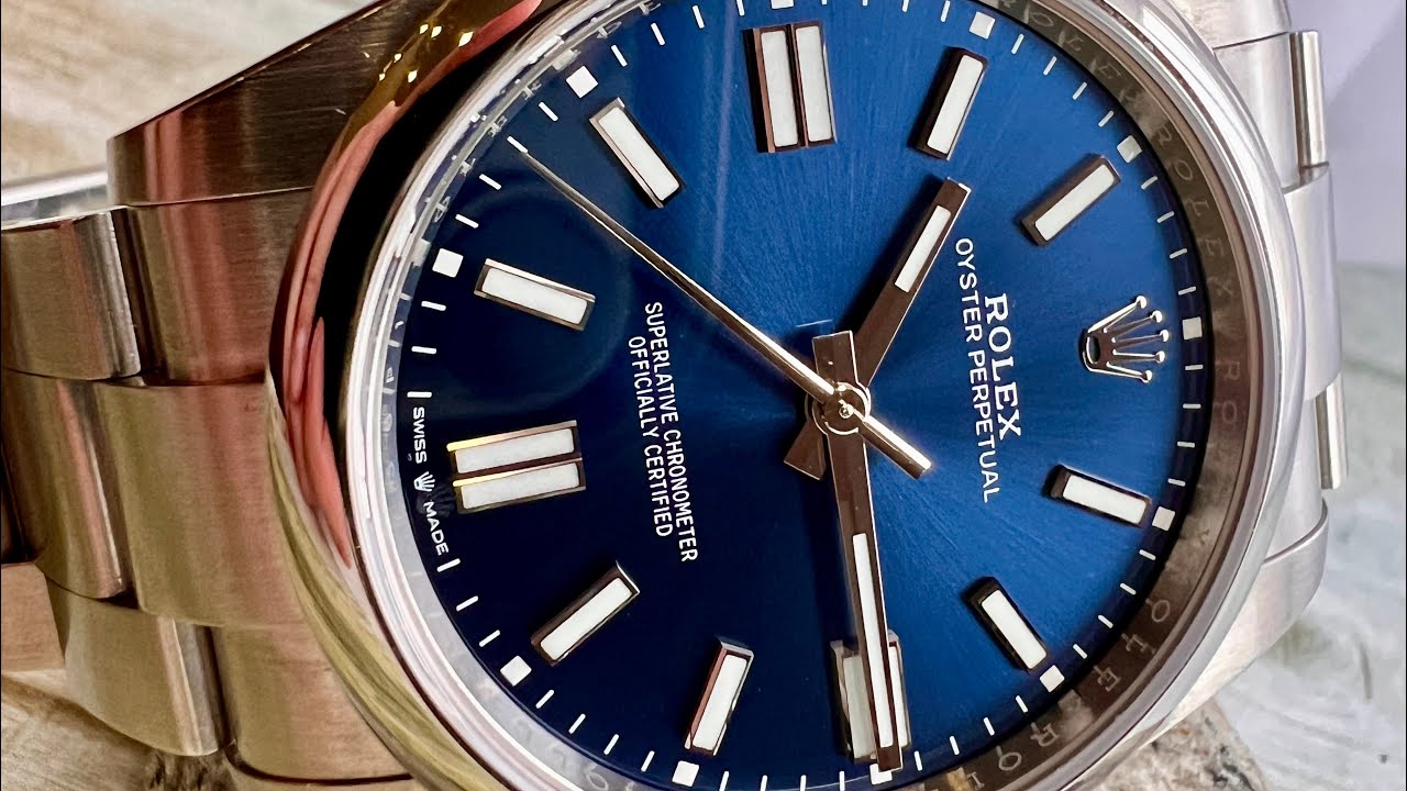 Обзор часов Rolex Oyster Perpetual 41mm