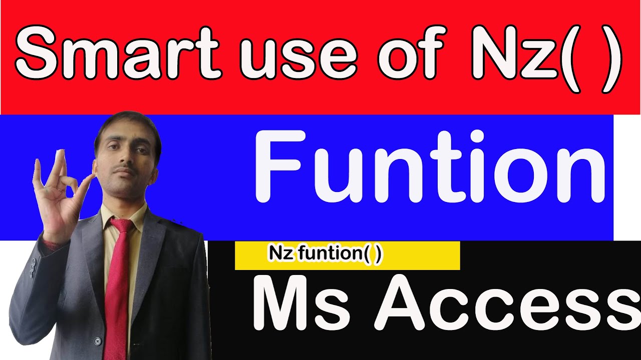 Nz funtion in ms access ms access me nz funtion ka use in hindi and english