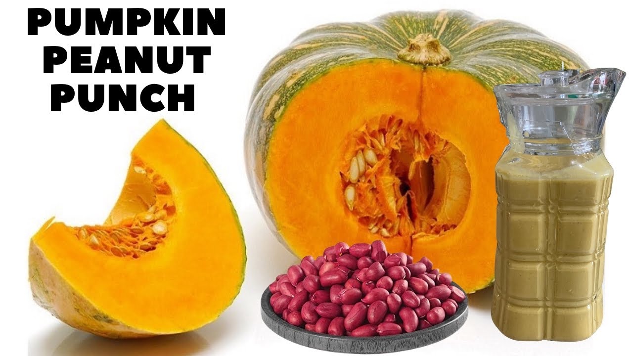 Jamaican Pumpkin Peanut Punch Recipe | How to make Pumpkin Peanut Punch by cooking with TZC
