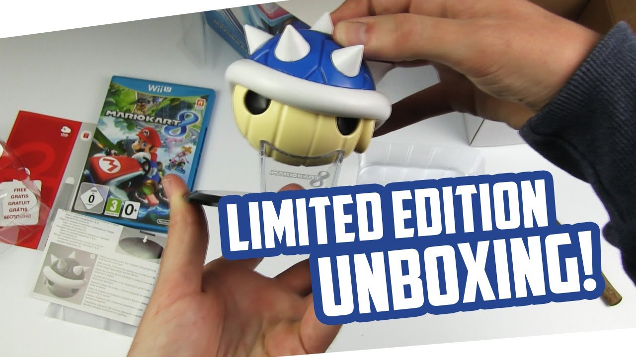 Mario Kart 8 Limited Edition Unboxing
