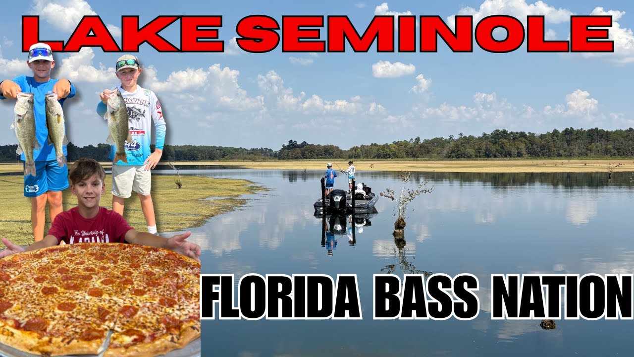 Battling STUMPS & Bass at Lake SEMINOLE – Did We WIN the FIRST BASS Nation TOURNEY?!