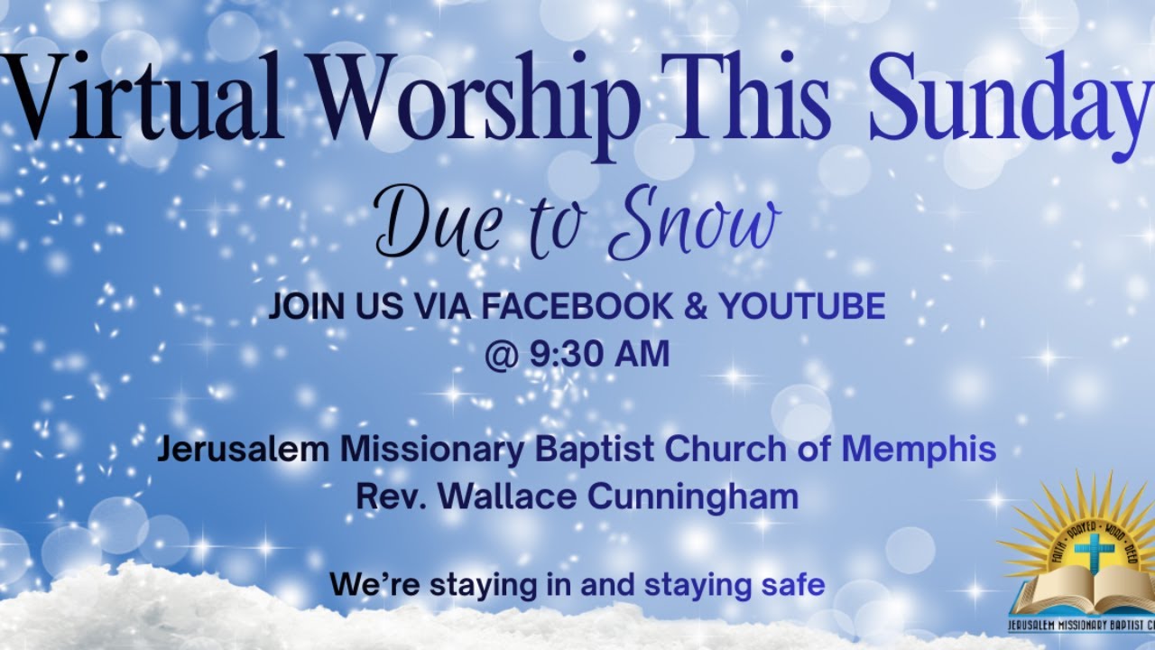 JMBC Virtual Worship 1/25/26 Pastor Cunningham 