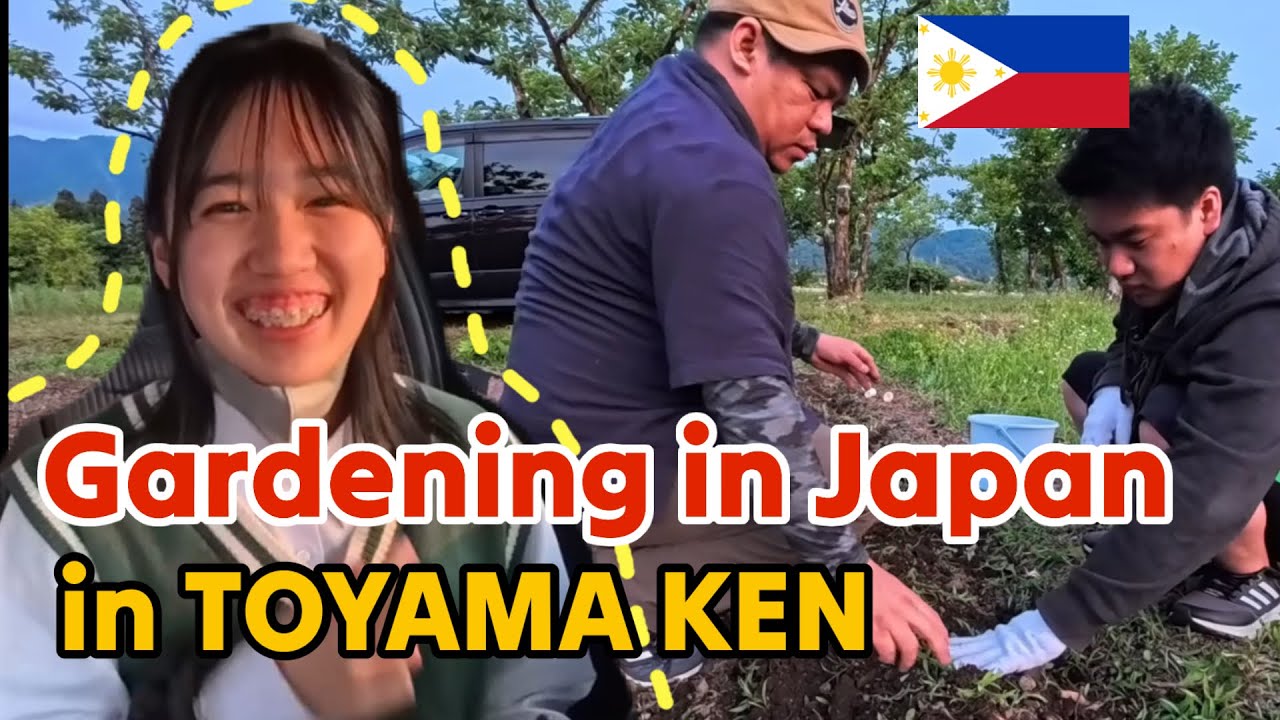 Gardening in RURAL Japan | Day in a life with Filipino Single Father in Japan