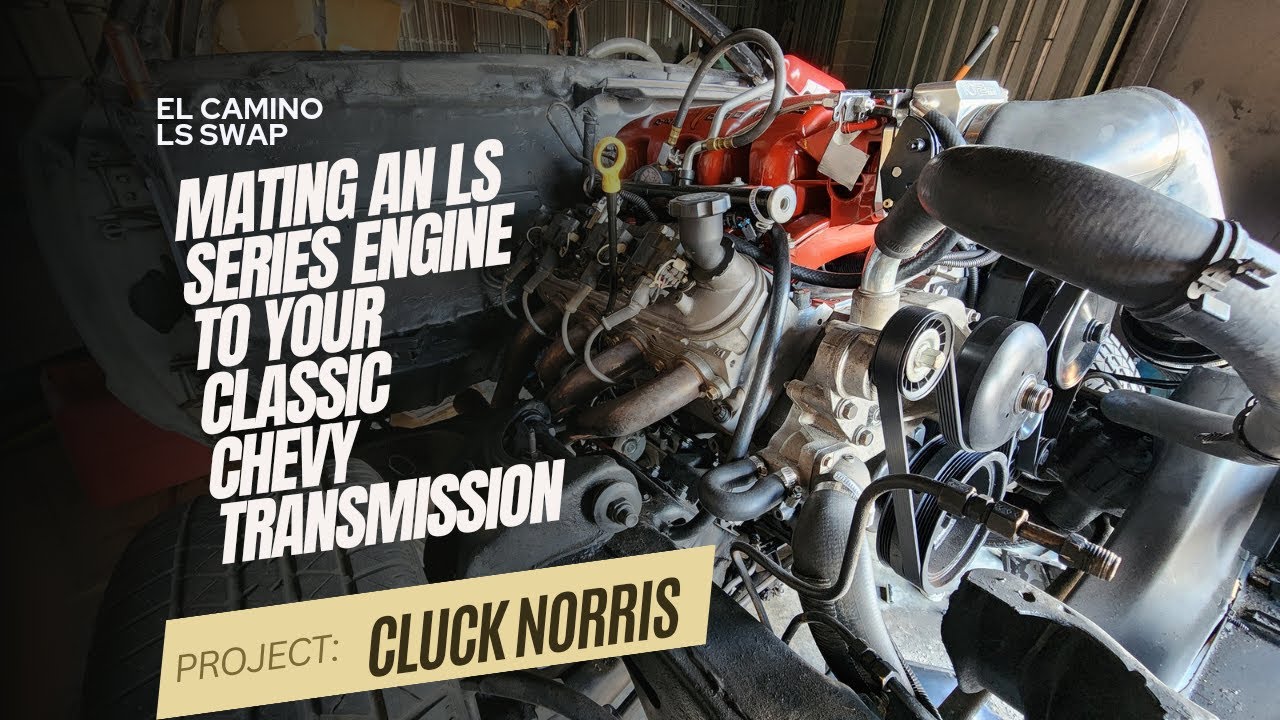 How To: Adapting LS Engine to TH350, TH400, 700R4 (LS Flexplate Adapter)