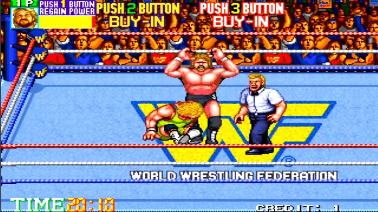 Mr. Perfect GIVES UP!  Ted DiBiase WINS THE ROYAL RUMBLE (w/continues)