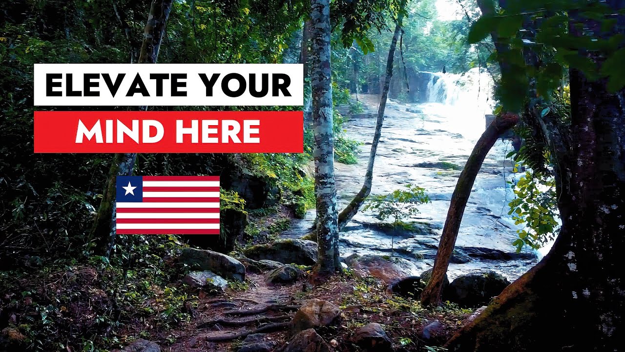 Kpatawee Waterfalls Liberia : 30 Minutes of Waterfall Sound and Jazz