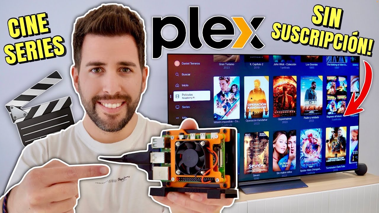 ASÍ he CREADO mi SERVIDOR PLEX para VER CONTENIDO SIN SUSCRIPCIONES