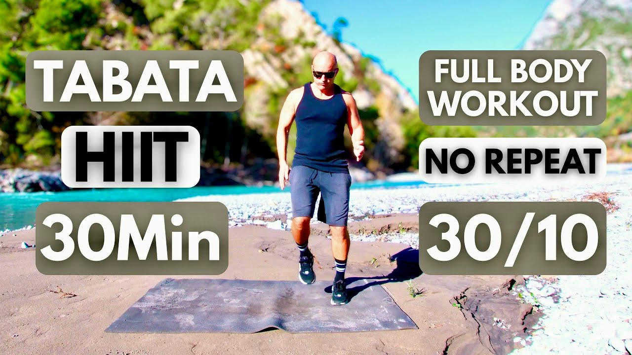 Tabata Hiit 30MIN NO REPEAT / FULL BODY WORKOUT / Tabata 30/10