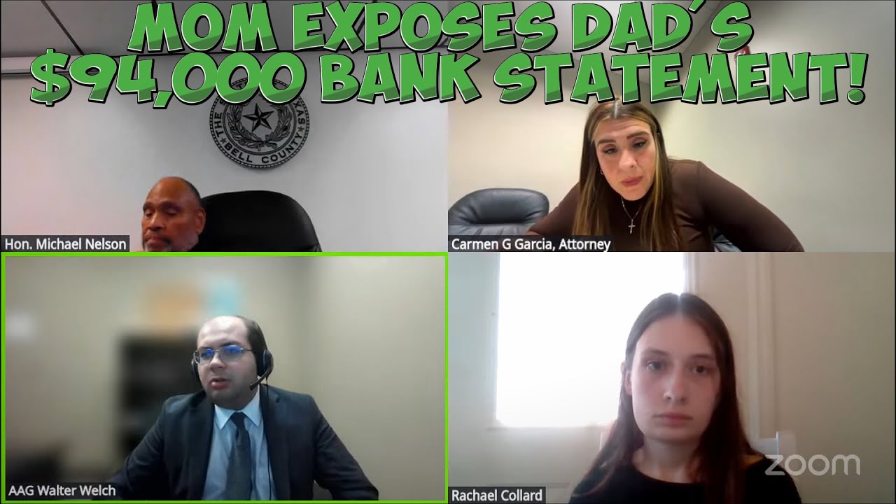 Mom's Bank Statement Evidence BACKFIRES Spectacularly in Court!