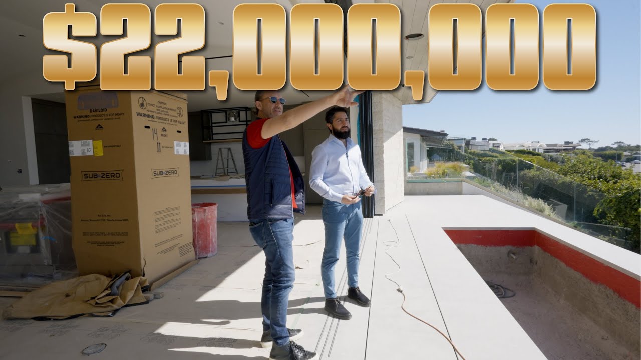 Touring A $22,000,000 Luxury Mansion In Corona del Mar California