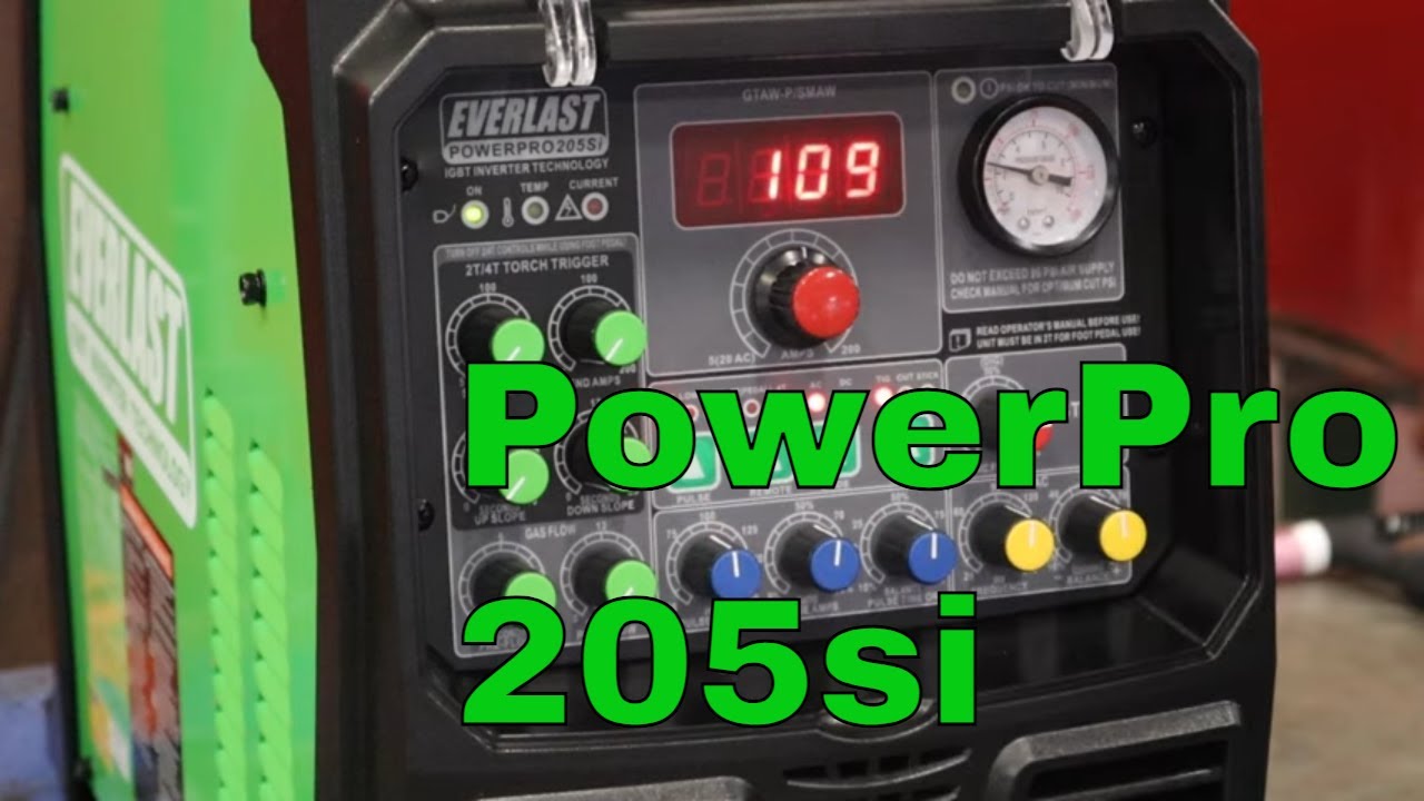 Welding equipment review: PowerPro 205si