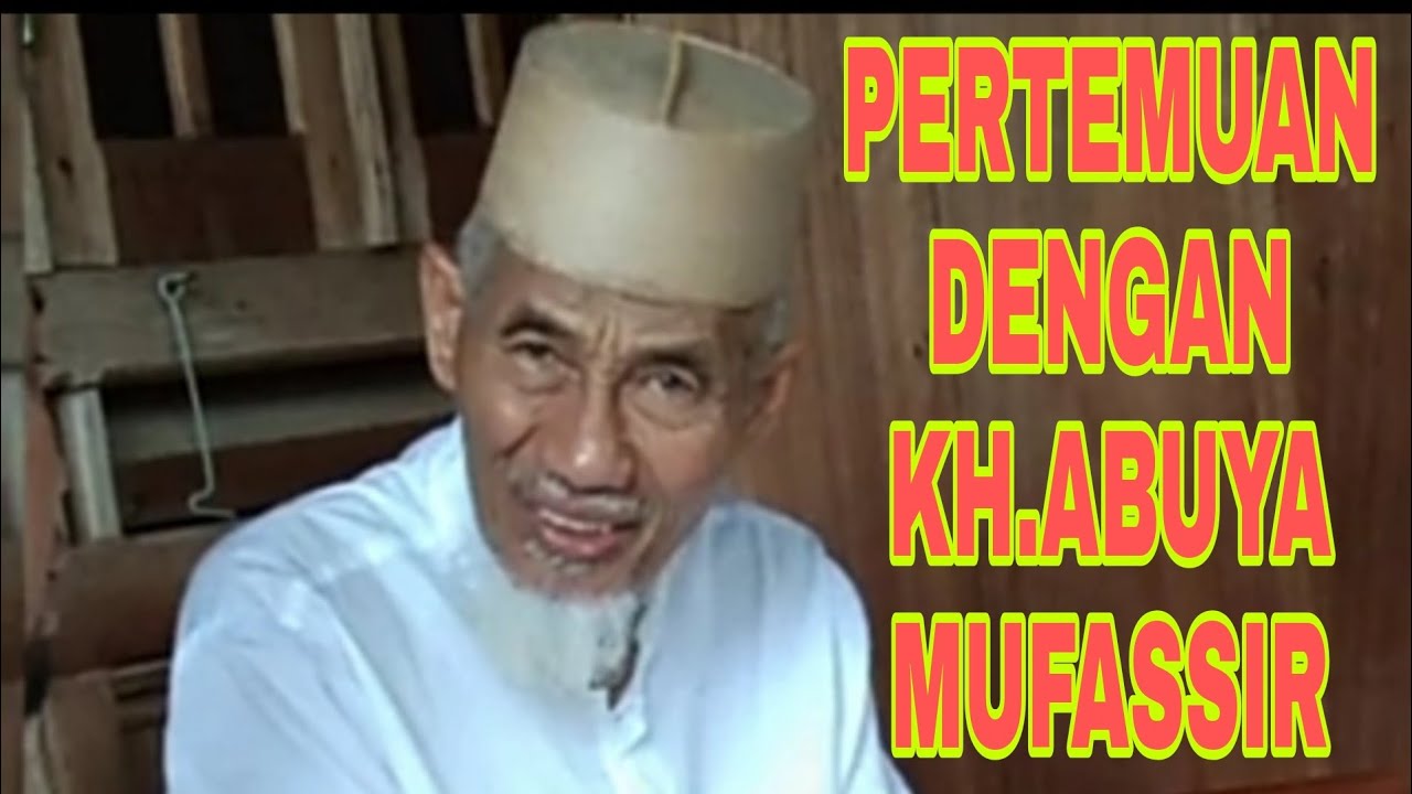 Wejangan Dari Abuya Munfassir paku banten