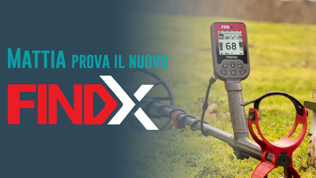 🔴 MATTIA PROVA IL NUOVO METAL DETECTOR NOKTA FINDX! - www.detectorshop.it