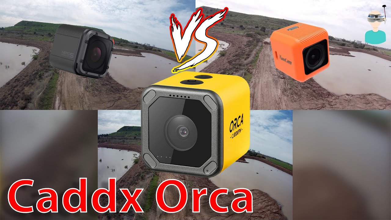 Caddx Orca Vs. GoPro Session 5 Vs. Runcam 5 Orange