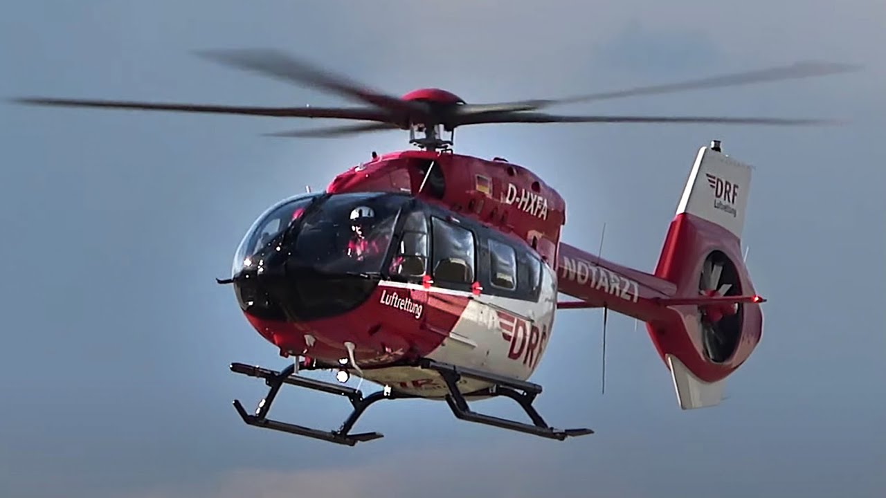 AIRBUS H145 - mit 5 Blatt Rotor, 4Kᵁᴴᴰ